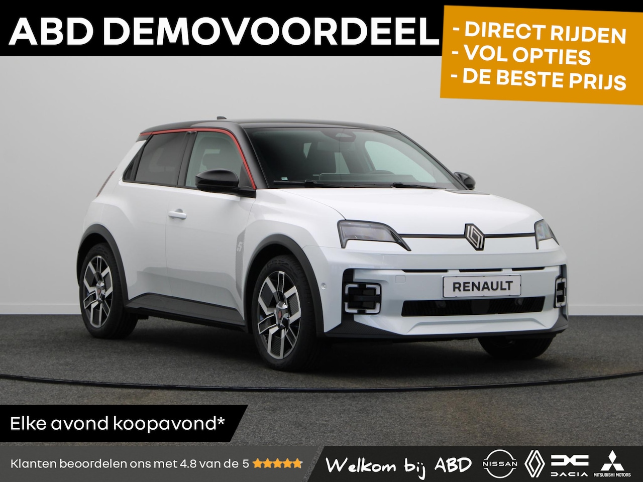 Renault 5 - comfort range techno 52 kWh | Stoel- en stuurwielverwarming | Harman Kardon | Active drive - AutoWereld.nl