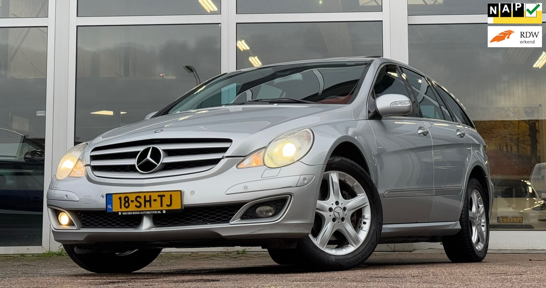 Mercedes-Benz R-klasse - 350 4-Matic 6p Schuifdak A/T APK 14-02-2026 - AutoWereld.nl