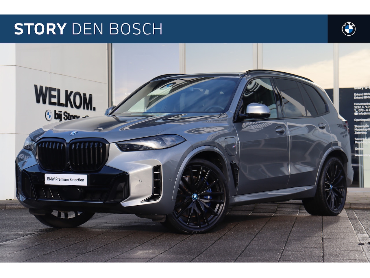 BMW X5 - xDrive50e High Executive M Sport Automaat / Panoramadak Sky Lounge / Trekhaak / Soft-Close - AutoWereld.nl