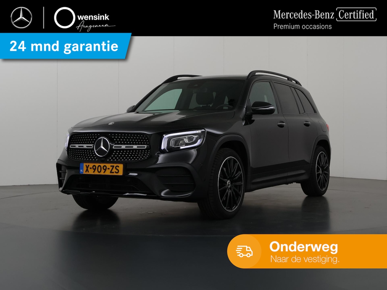 Mercedes-Benz GLB - 200 AMG | AMG Line | Panorama | Adaptief onderstel | Nightpakket | Dodehoek Assistent | DI - AutoWereld.nl