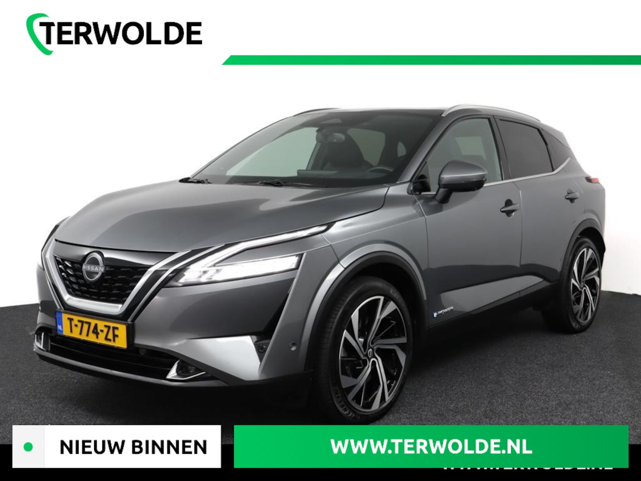 Nissan Qashqai - Tekna + |e-Power| 360 camera | Trekhaak | Pro Pilot | Leer | Electr achterklep | Panorama - AutoWereld.nl