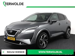 Nissan Qashqai - Tekna + |e-Power| 360 camera | Trekhaak | Pro Pilot | Leer | Electr achterklep | Panorama