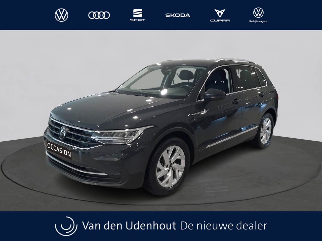 Volkswagen Tiguan - 1.5 TSI Automaat Life Business | 18" Frankfurt | Navigatie - AutoWereld.nl