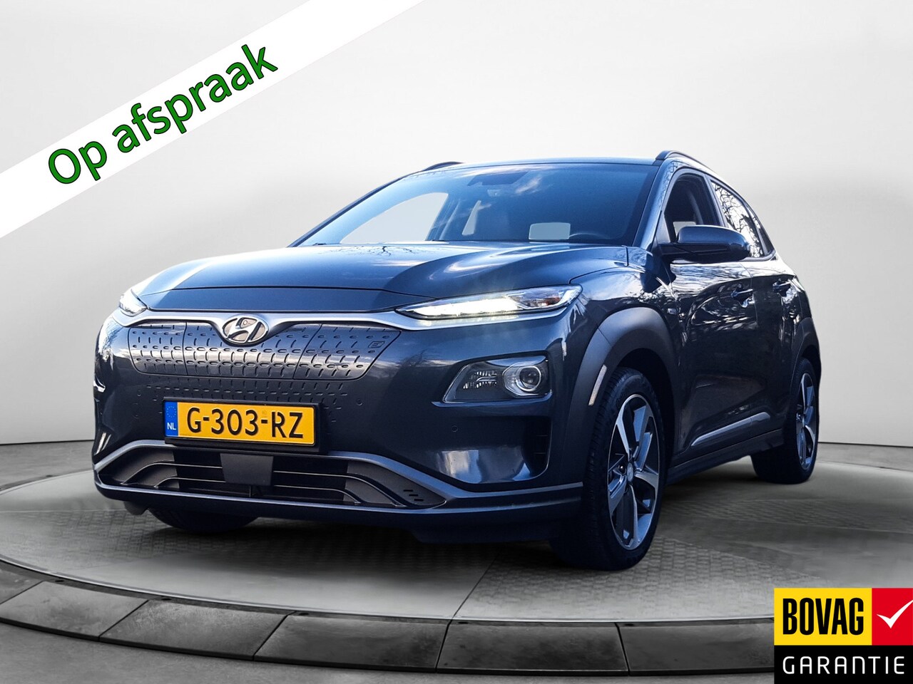 Hyundai Kona Electric - EV Premium 64 kWh (204PK), 1e-Eig. Hyundai-Dealer-Onderh. BOVAG-Garantie. NL-Auto. Navigat - AutoWereld.nl