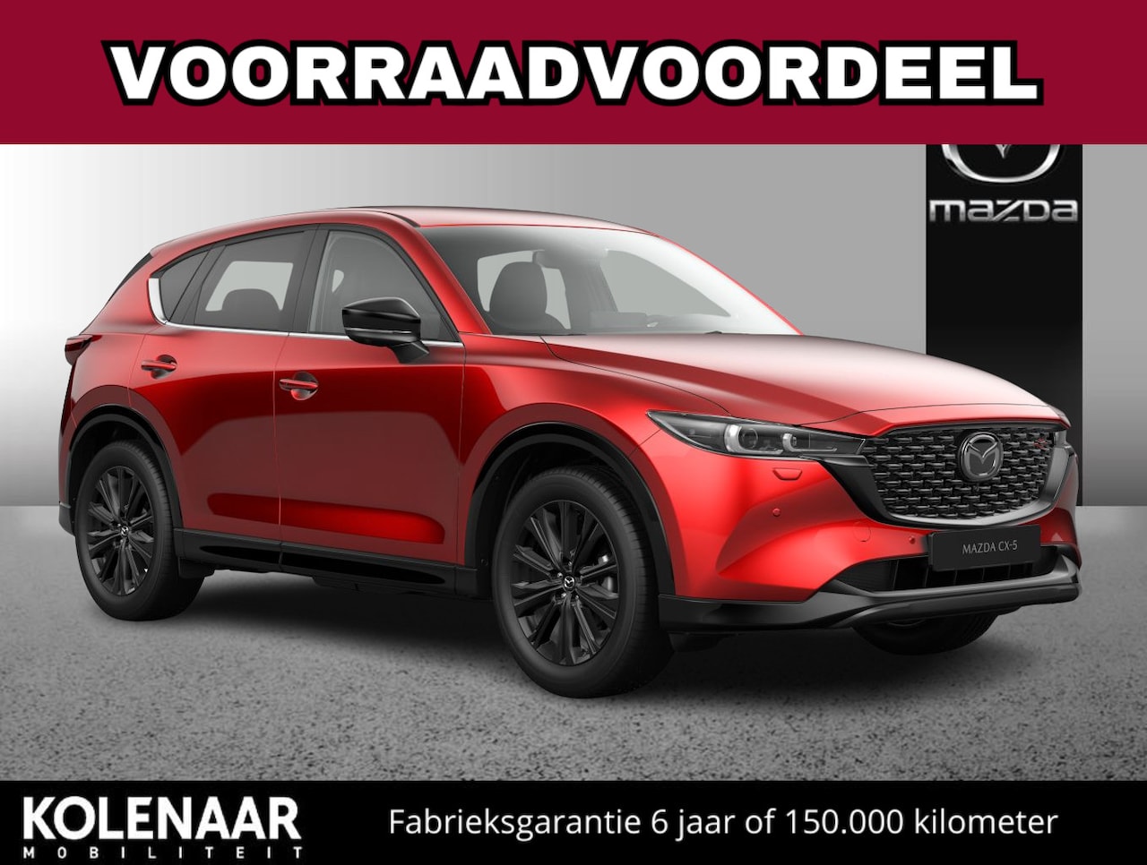 Mazda CX-5 - Automaat 2.0 e-Sky-G 165 Homura /€7500,- BPM-voorraadvoordeel/Direct rijden!/Comfort Pack - AutoWereld.nl