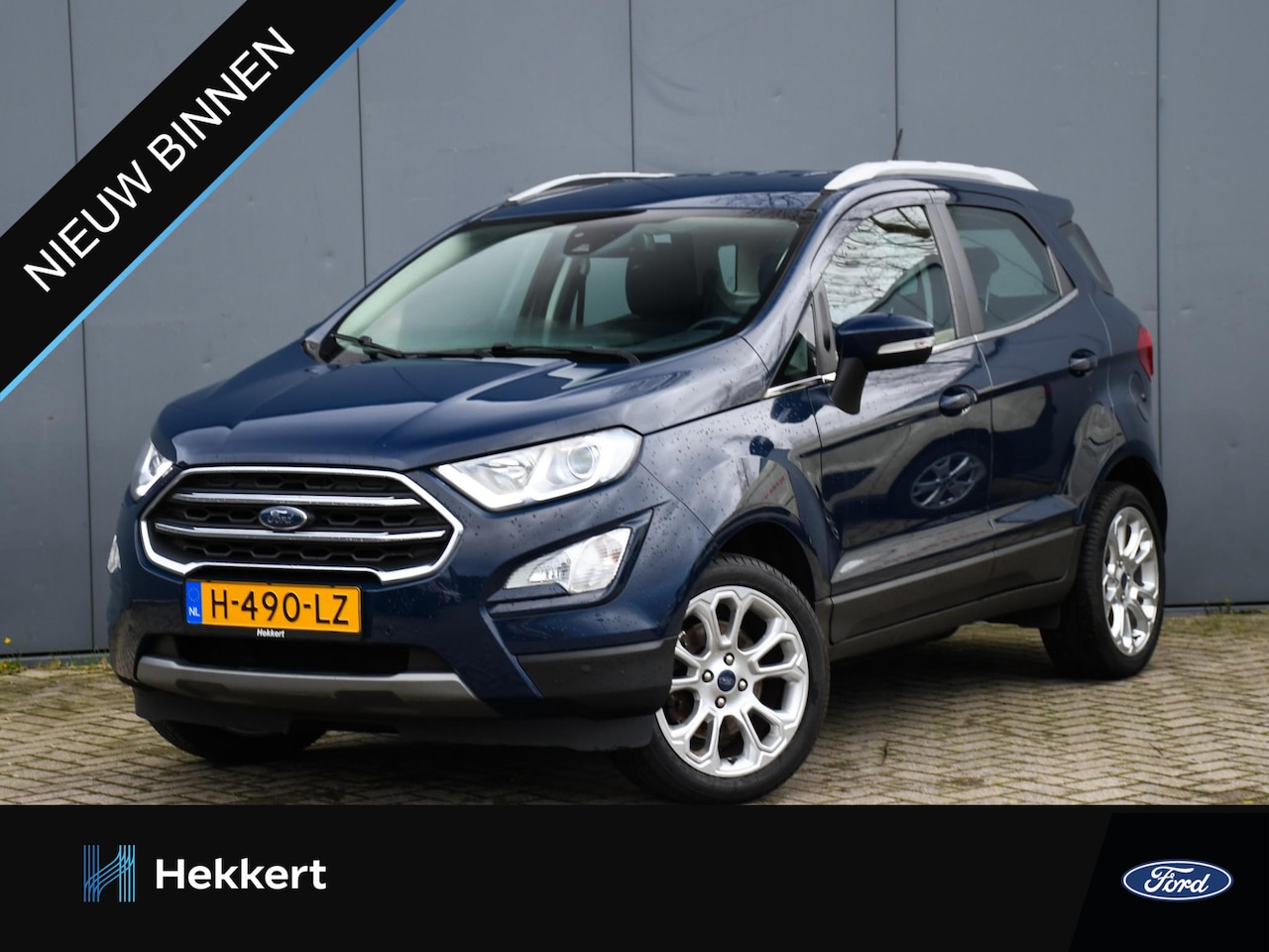 Ford EcoSport - Titanium 1.0 EcoBoost 125pk DRIVER ASSISTANCE PACK | 17''LM | DAB | TREKHAAK | DODE HOEK - AutoWereld.nl