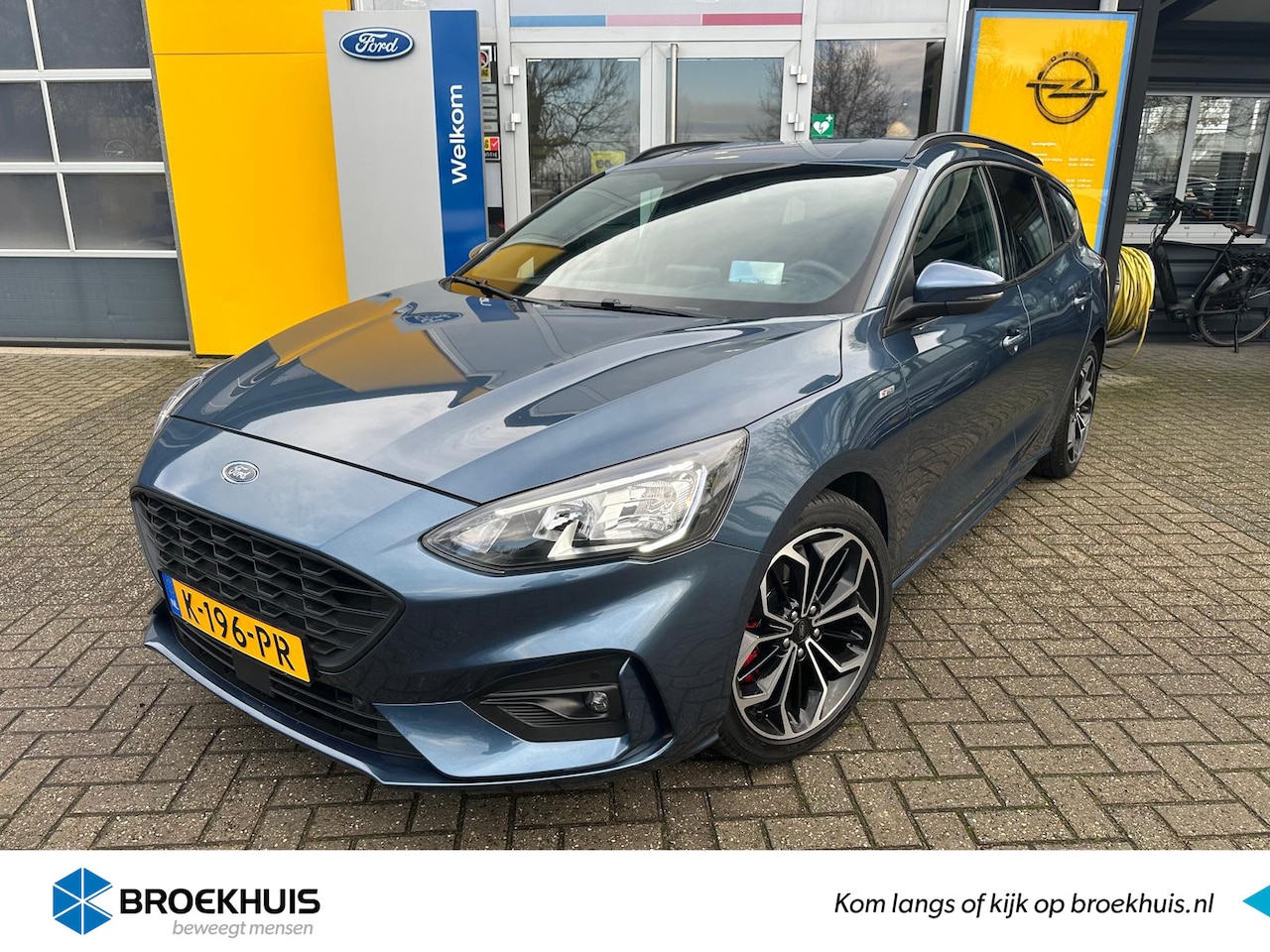 Ford Focus Wagon - 1.5 150PK AUTOMAAT ST Line-X | TREKHAAK WEGKLAPBAAR| STOEL-, STUUR- EN VOORRUITVERWARMING| - AutoWereld.nl