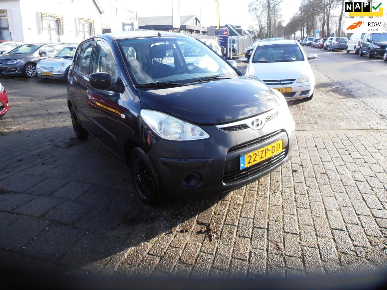 Hyundai i10 - 1.1 Pure st bekr 5drs elek pak nap apk - AutoWereld.nl