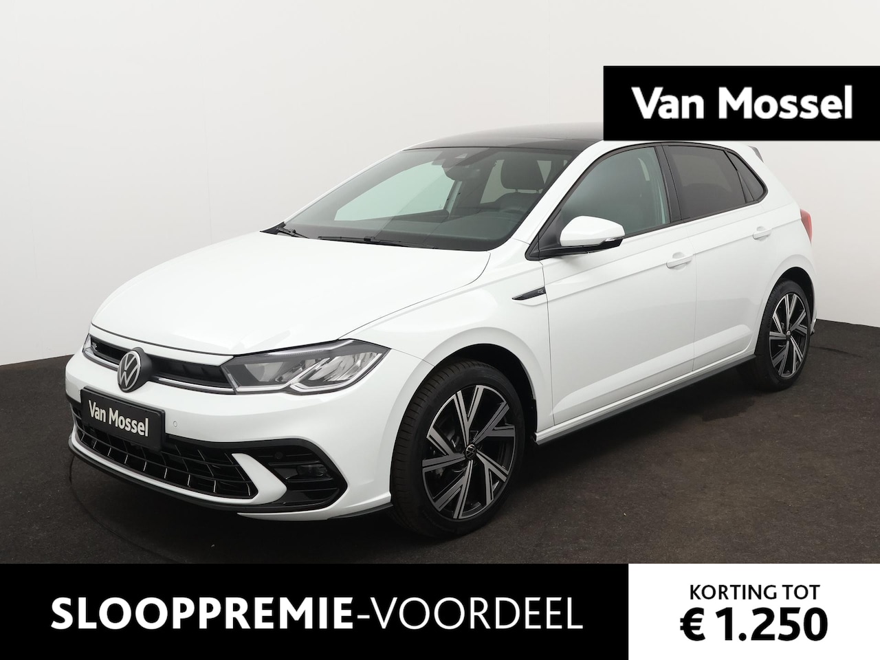 Volkswagen Polo - 1.0 TSI R-Line Business | VIRTUAL COCKPIT | PANORAMADAK | TRAVEL ASSIST | STOELVERWARMING - AutoWereld.nl