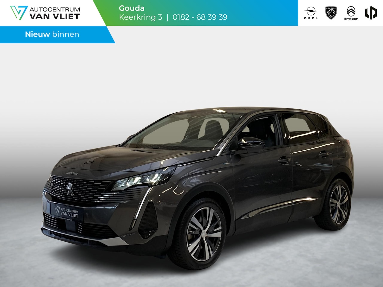 Peugeot 3008 - 1.6 HYbrid 225 Allure Automaat | Navigatie | Achteruitrijcamera | Android Auto | Apple Car - AutoWereld.nl