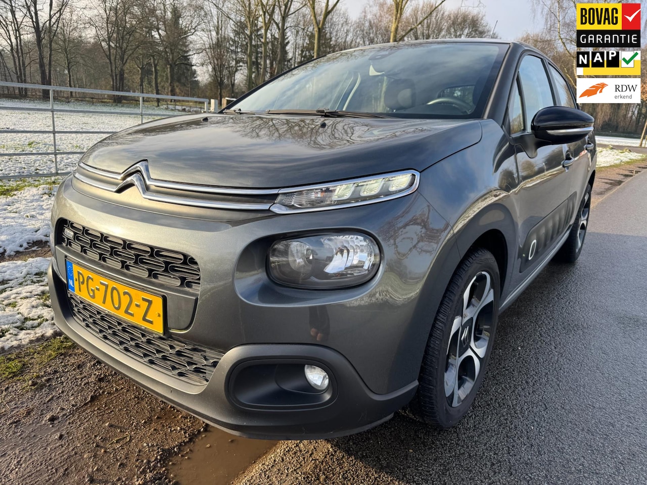 Citroën C3 - 1.2 PureTech Feel 105g keurig onderhouden met Apple CarPlay/Aindroid auto - AutoWereld.nl