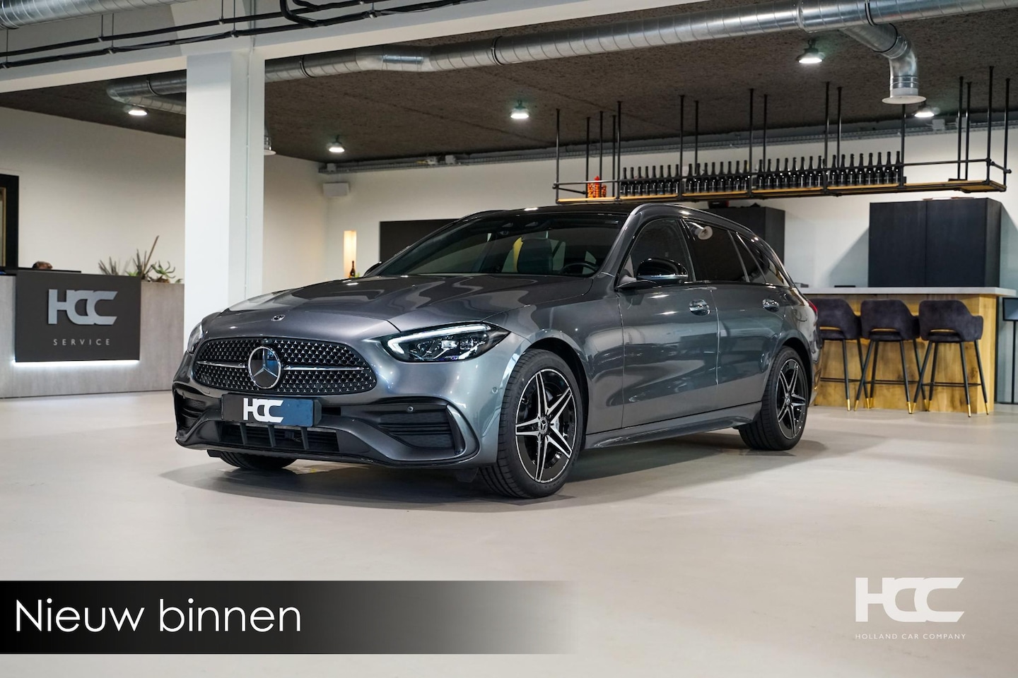 Mercedes-Benz C-klasse Estate - 300 e | AMG | Memory | Pano | Night - AutoWereld.nl