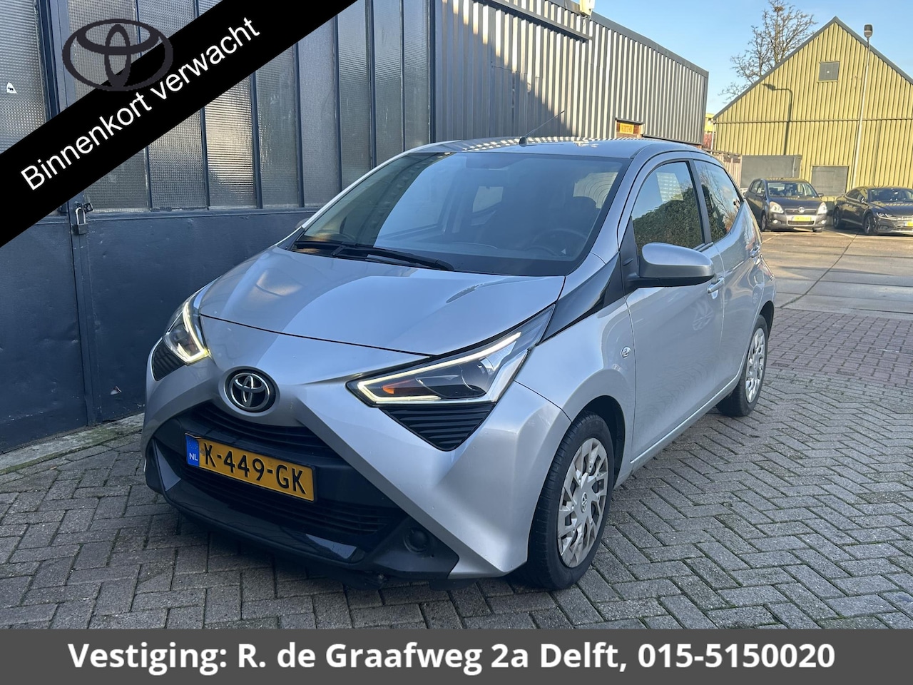 Toyota Aygo - 1.0 VVT-i X-Play Airco | Start/stop systeem | Stuurwiel multifunctioneel | - AutoWereld.nl