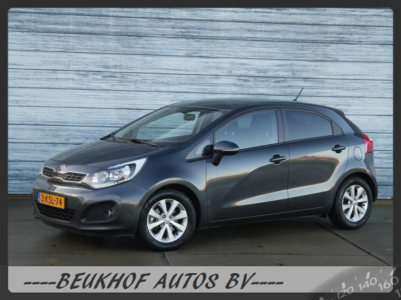 Kia Rio - 1.4 CVVT Plus Pack Automaat Navigatie 59dkm N.a.p ! - AutoWereld.nl