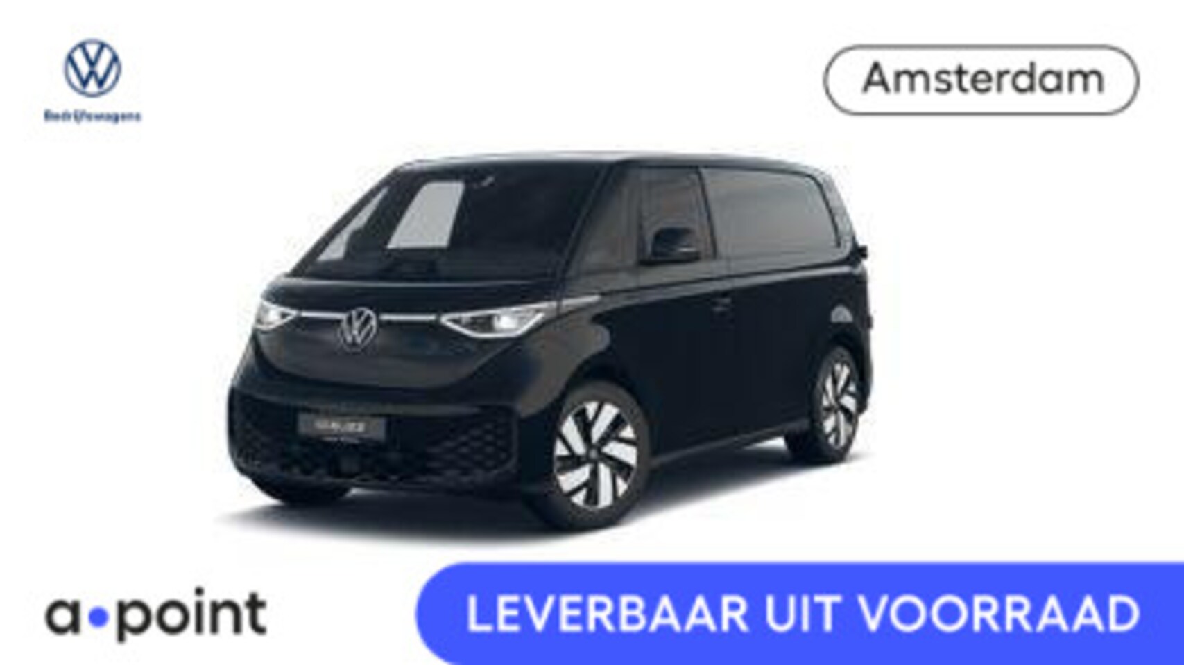 Volkswagen ID. Buzz - Bedrijfswagens Bulli Edition Elektromotor 286 pk RIJKLAARPRIJS!!  VOORRAAD!! - AutoWereld.nl