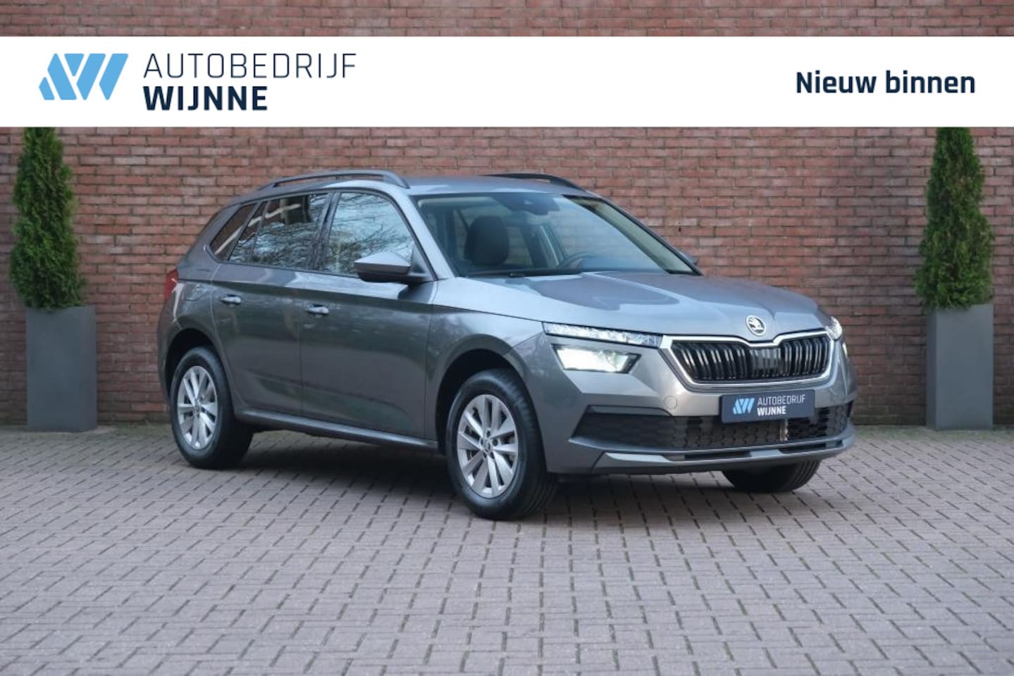 Skoda Kamiq - 1.0 TSi 110pk DSG Business Edition | App Connect | Climate | Adaptive Cruise | Stoelverwar - AutoWereld.nl