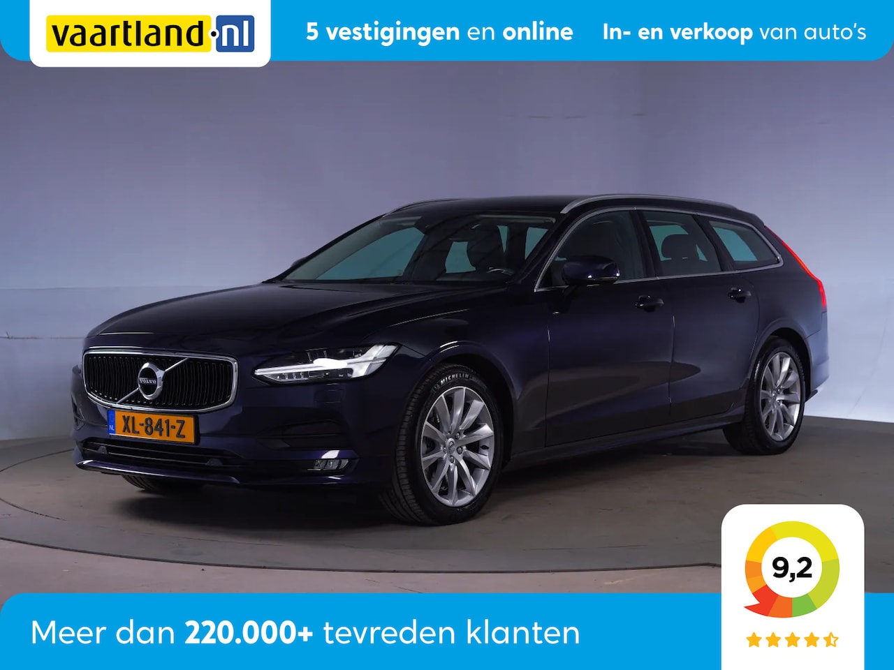 Volvo V90 - T4 Momentum Aut [ Leder Carplay Stoel-en achterbank verwarming ] - AutoWereld.nl