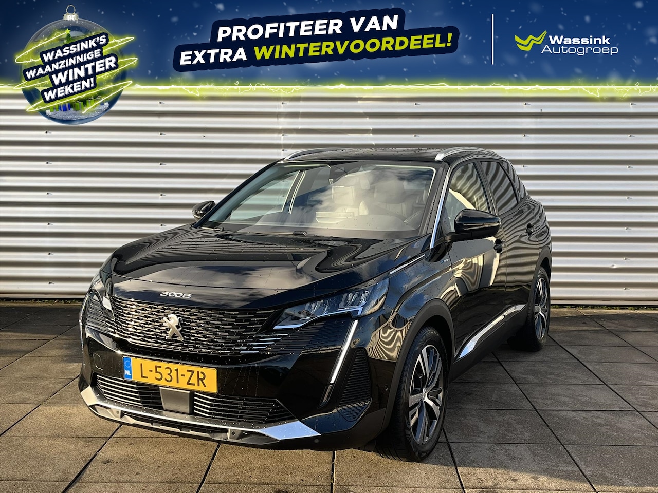 Peugeot 3008 - 1.6 Plug-in HYbrid 225pk e-EAT8 Allure | Navigatie | Cruise & Climate Control | Achteruitr - AutoWereld.nl