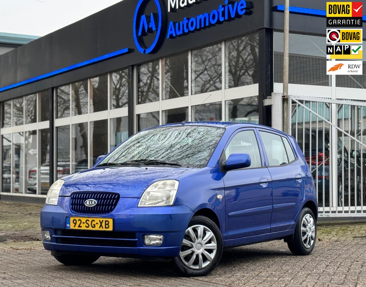 Kia Picanto - 1.0 EX Airco 5drs 4x elektr.ramen Lage km Lang APK - AutoWereld.nl