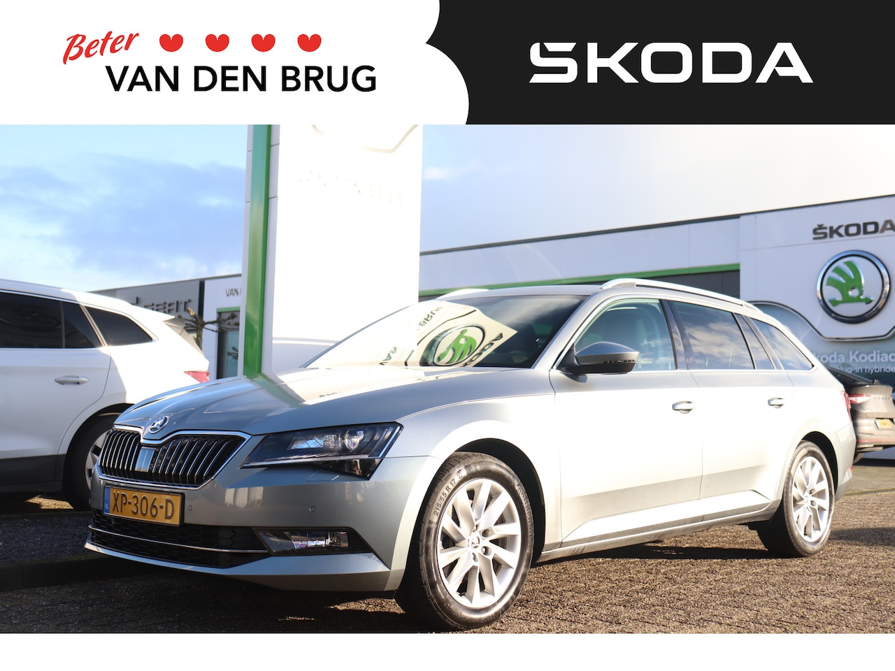 Skoda Superb Combi - 1.5 TSI ACT Ambition Business | Cruise control | Smartlink | Stoelverwarming | Parkeersens - AutoWereld.nl