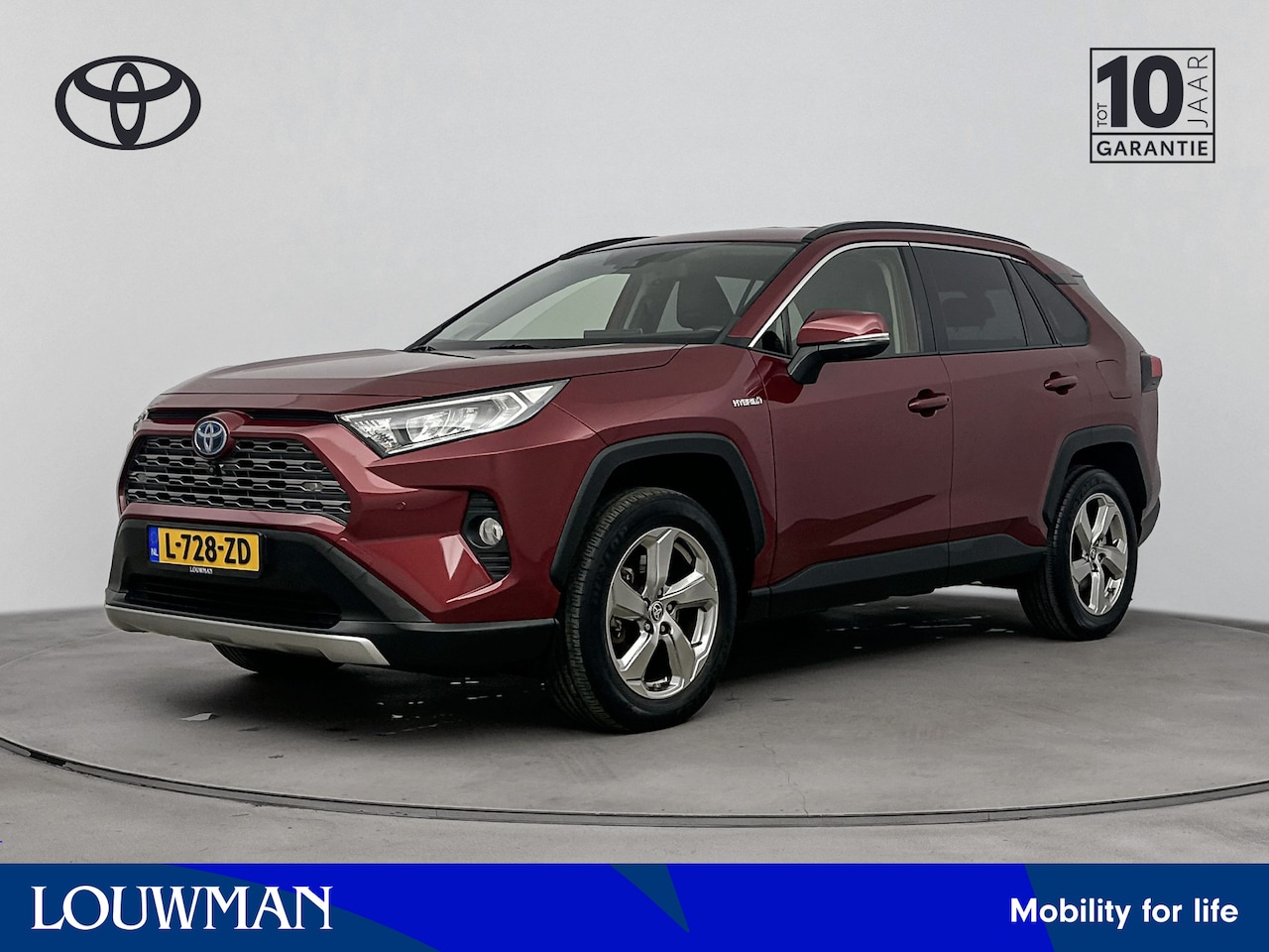 Toyota RAV4 - 2.5 Hybrid Style | JBL | Parkeersensoren | LM velgen | Stoelverwarming | Leder | Dodehoek - AutoWereld.nl