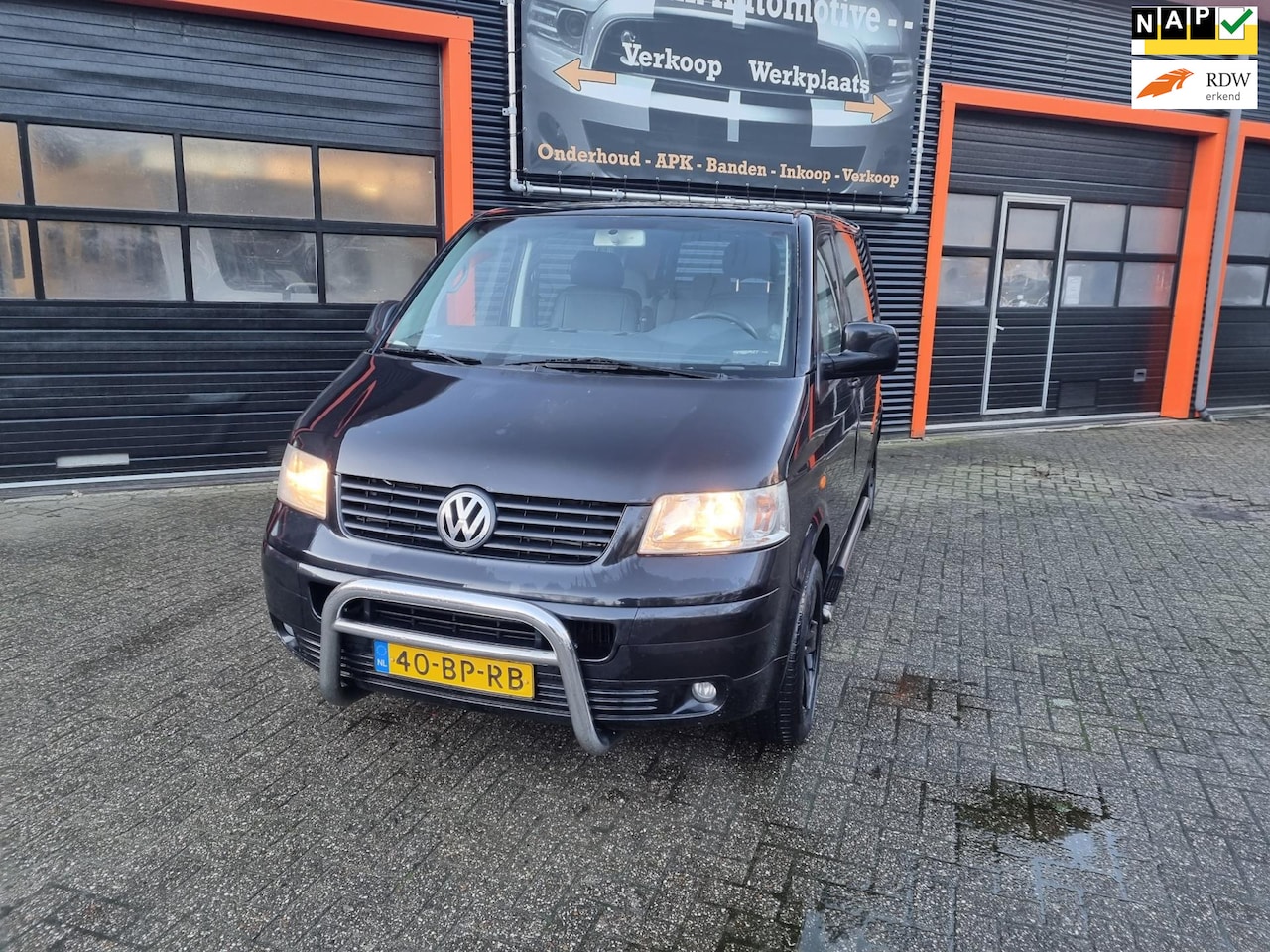 Volkswagen Transporter - 2.5 TDI 300 DC MHD dubbelcabine Automaat airco, nieuwe APK - AutoWereld.nl