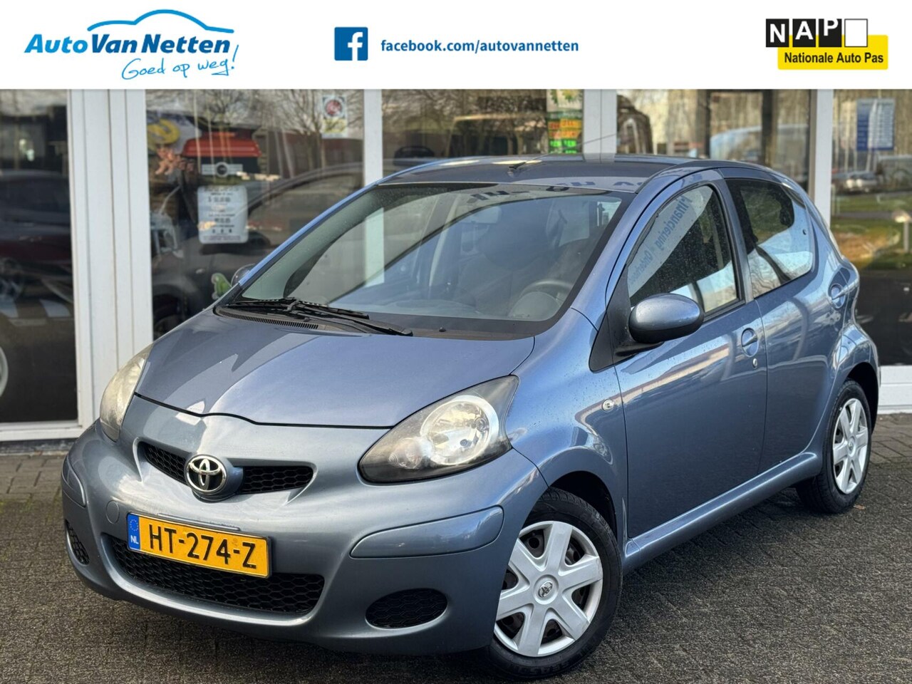 Toyota Aygo - 1.0-12V Comfort 1.0-12V Comfort,Airco,5 deurs, Cpv,Elek pakket,cpv, - AutoWereld.nl