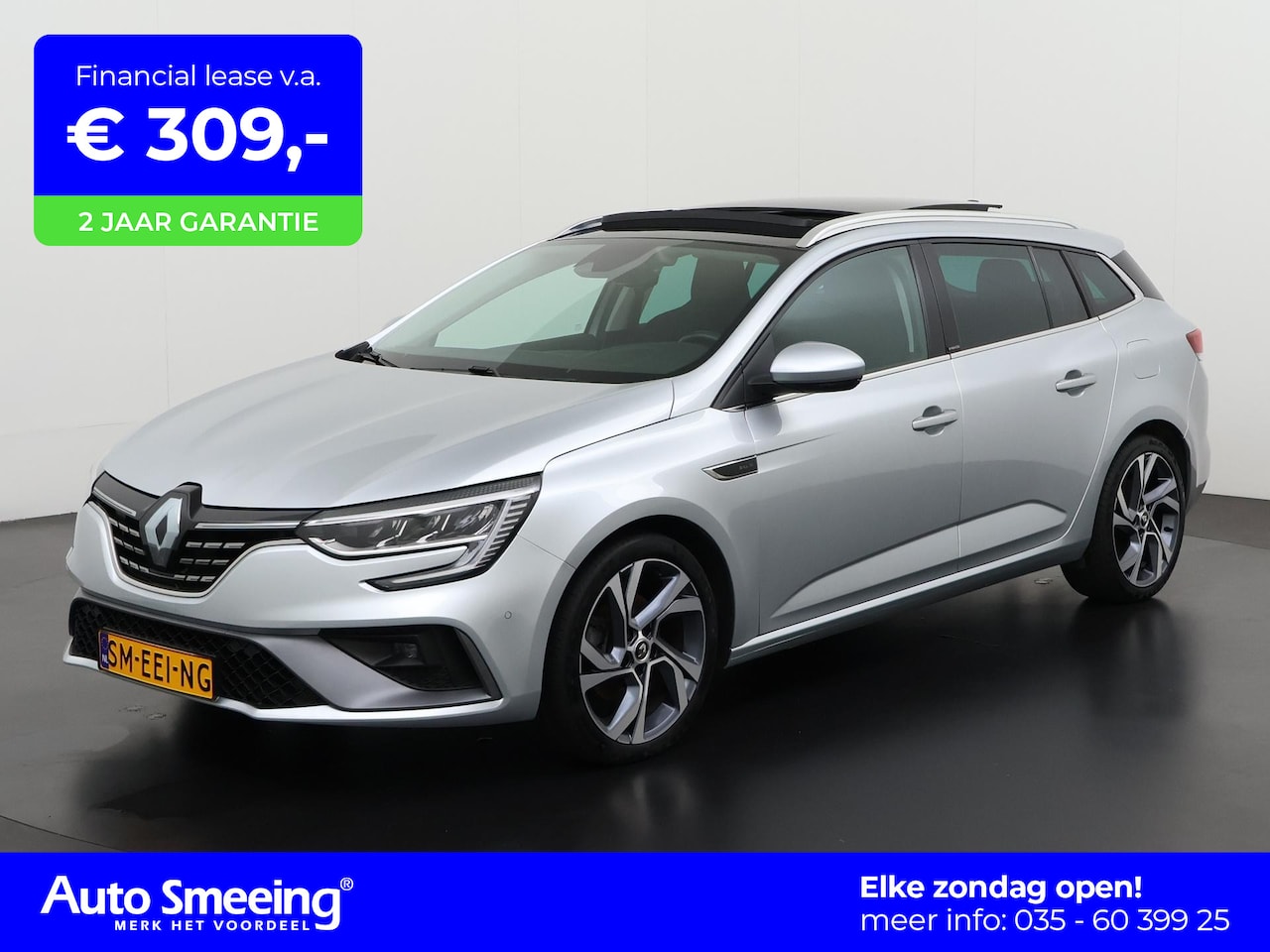 Renault Mégane E-Tech - Estate 1.6 Plug-In Hybrid R.S. Line | Panoramadak | Head Up | Zondag Open! - AutoWereld.nl