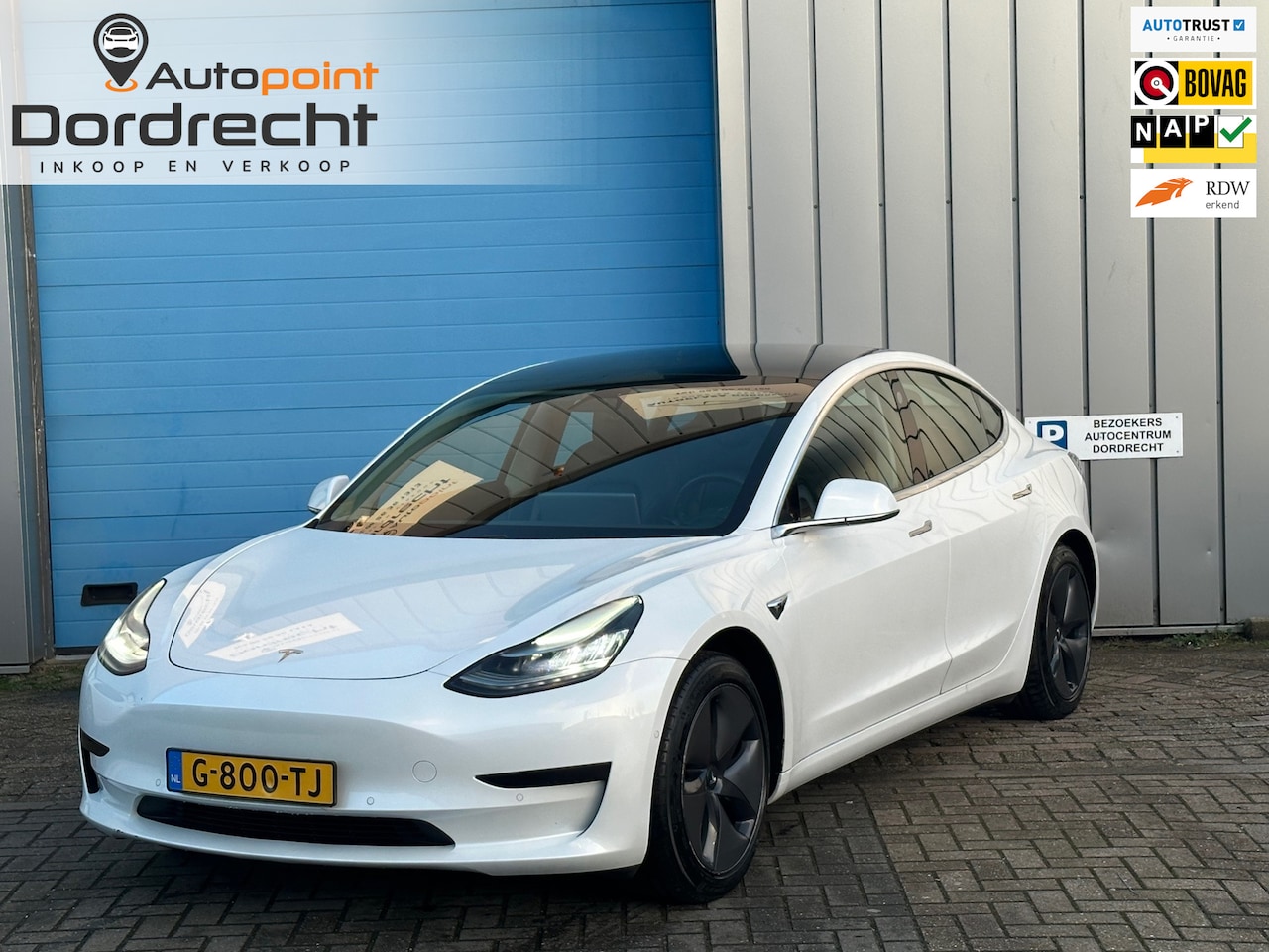 Tesla Model 3 - Standard RWD Plus 60 kWh AUTOPILOT PANO LEER 1 EIG - AutoWereld.nl