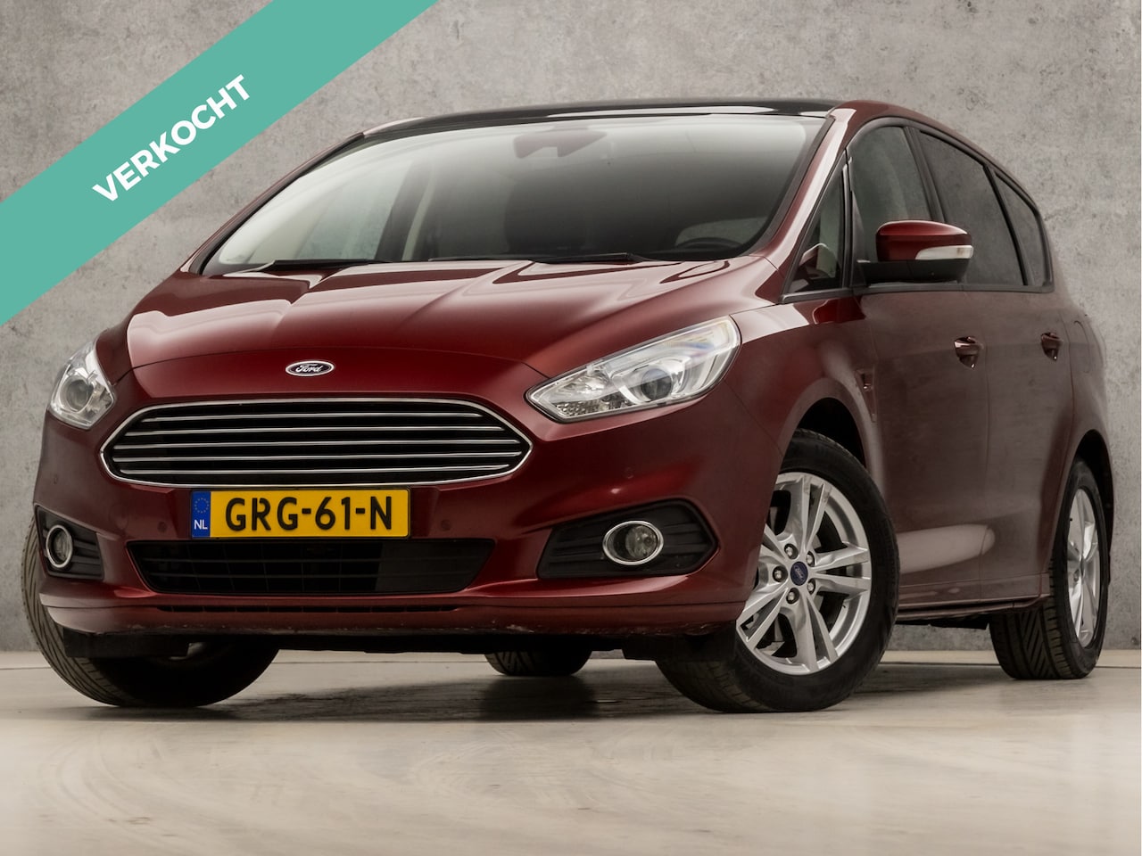 Ford S-Max - 1.5 Titanium 7 Persoons 161Pk (PANORAMADAK, NAVIGATIE, STOELVERWARMING, GETINT GLAS, SPORT - AutoWereld.nl