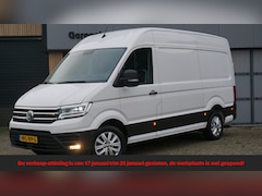 Volkswagen Crafter - 2.0 TDI 177pk DSG L3H3 Highline 3-Zits Leder 2-Tone LED Geveerde Stoel A-camera *1e Eigena