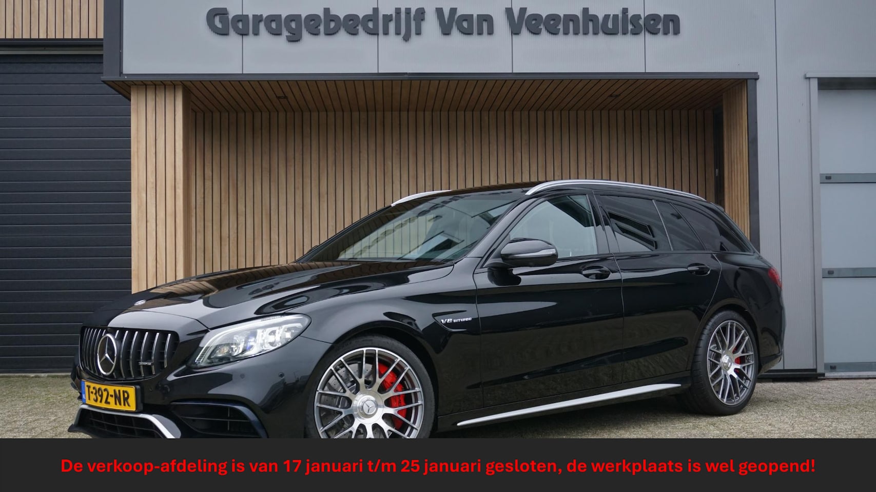 Mercedes-Benz C-klasse Estate - C63 AMG S 510pk Estate *Facelift* Pano.Dak Burmester 360-View Head-up Multi-Beam LED Virtu - AutoWereld.nl