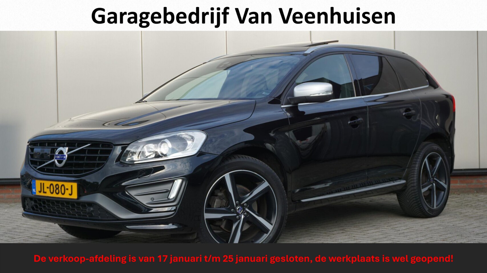 Volvo XC60 - 2.0 T6 306pk R-Design AWD Pano.Dak Leder H&K BLIS 20inch LM Adap.Cruise Control *NL auto* - AutoWereld.nl