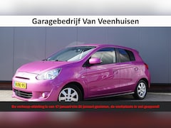 Mitsubishi Space Star - 1.0 71pk 5Drs Bright Clima Elek.pakket *Cassis Purple Metallic* NL auto 64775km