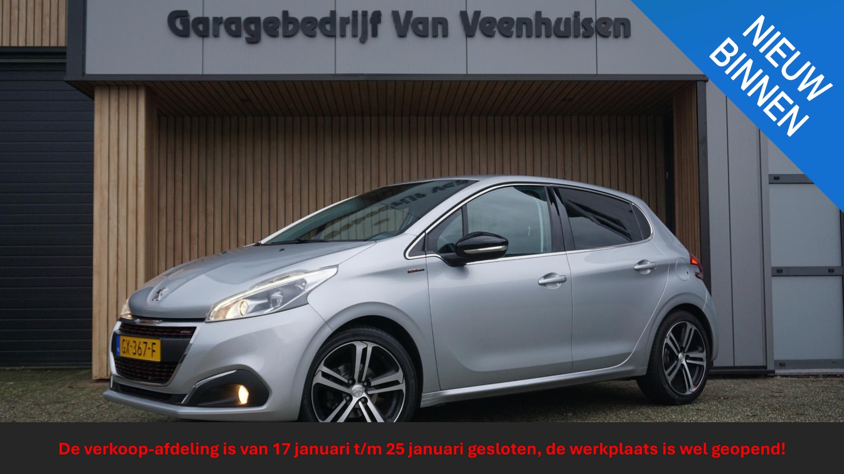 Peugeot 208 - 1.2 110pk 5Drs PureTech GT-line Navi App-Connect 17inch LM A-Camera Trekhaak H-Leder *Zeer - AutoWereld.nl