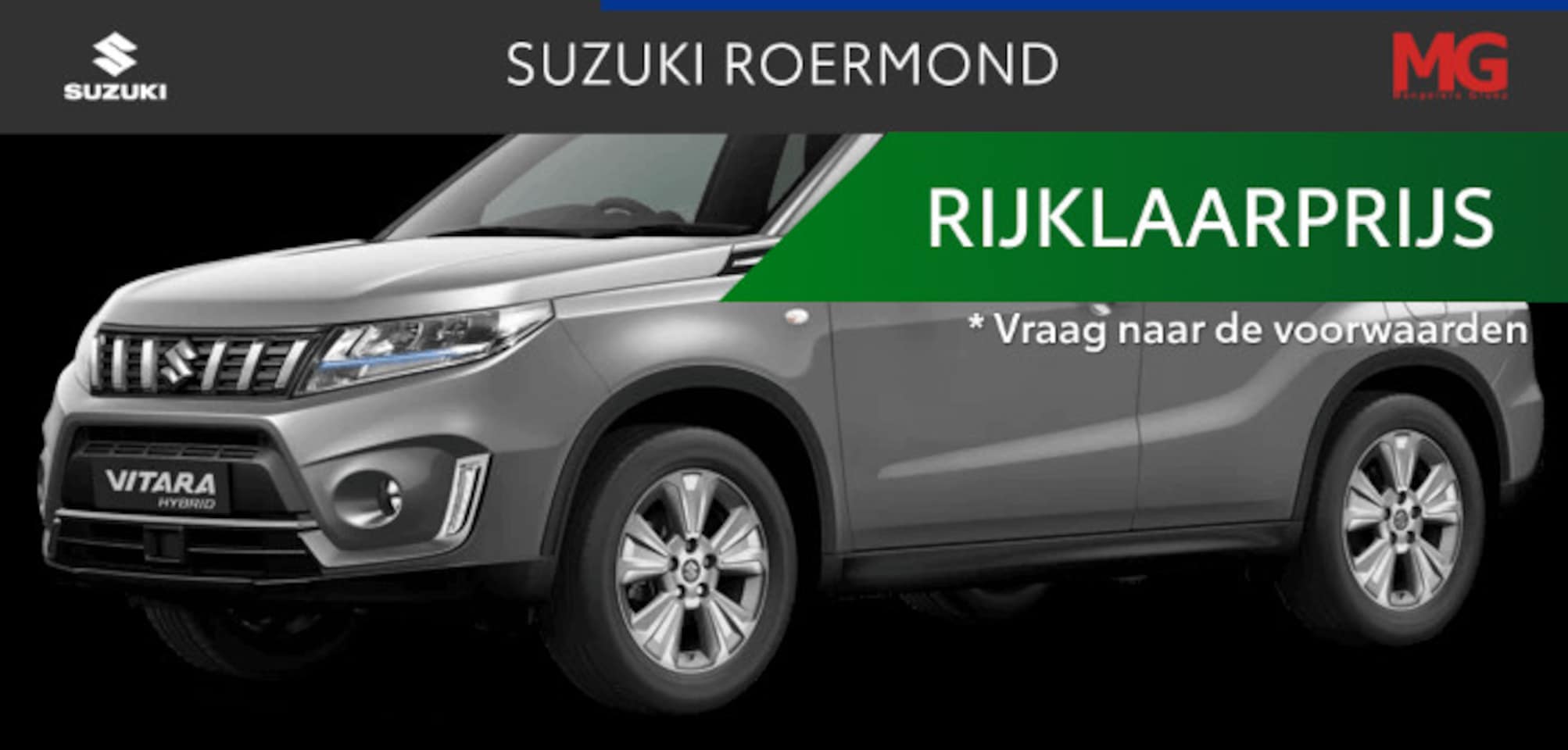 Suzuki Vitara - 1.5 Full Hybrid Select Automaat/Two-Tone lak/ ALL IN PRIJS - AutoWereld.nl