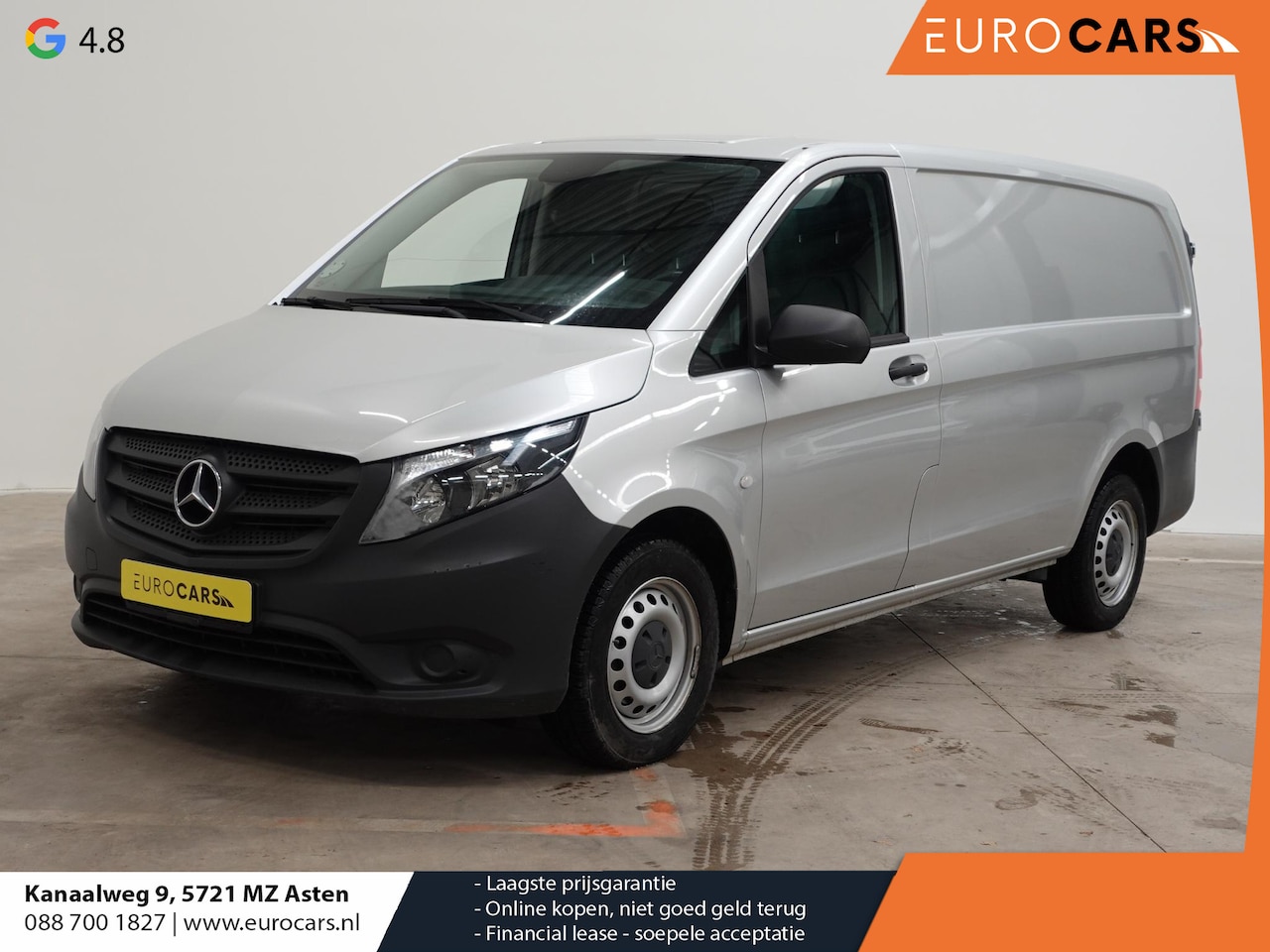 Mercedes-Benz Vito - Lang L2 Apple Carplay/Android auto  Airco Cruise control Trekhaak Euro6 - AutoWereld.nl