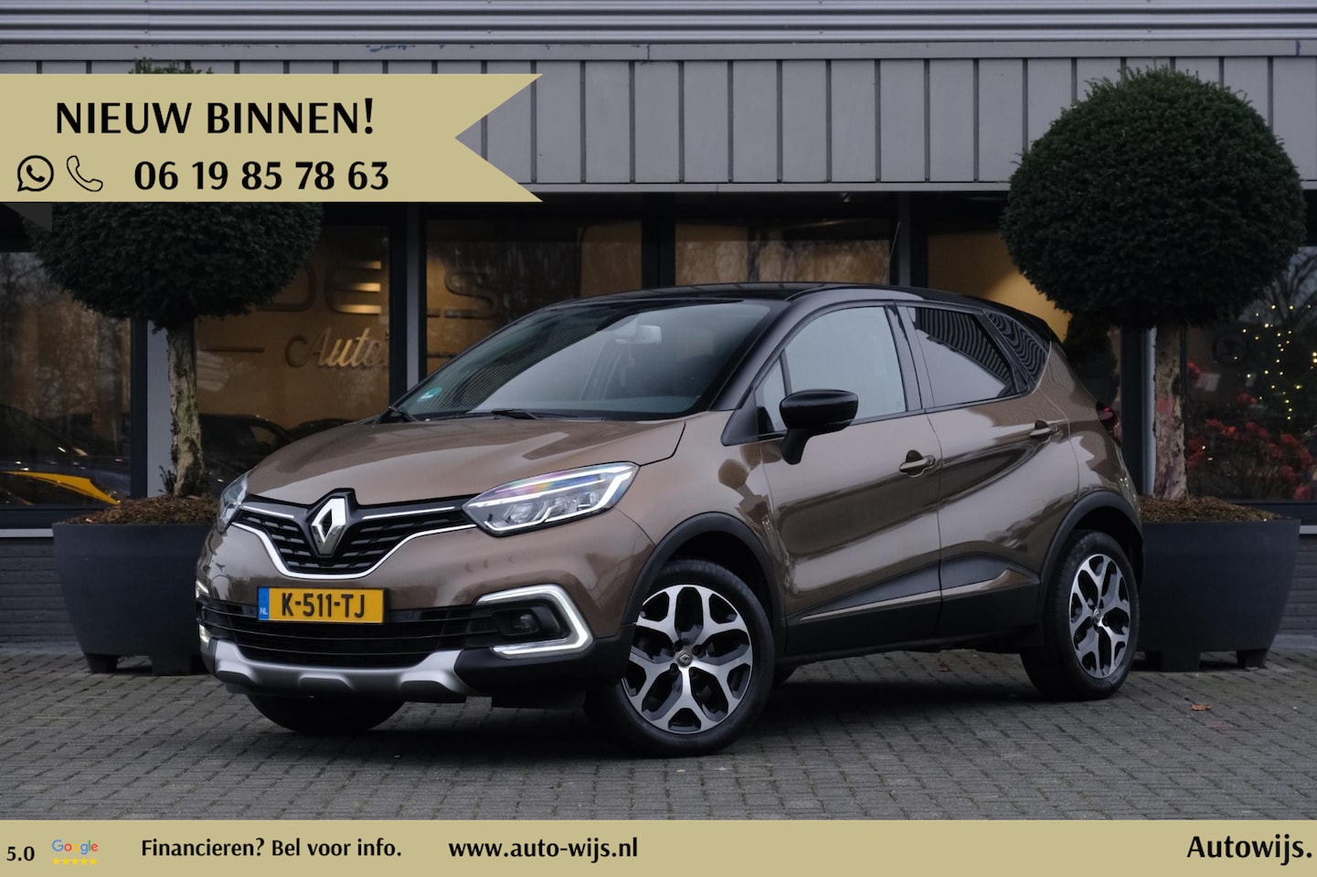 Renault Captur - 1.2 TCe Intens|Facelift|AUT|Bose|Camera|Navi - AutoWereld.nl