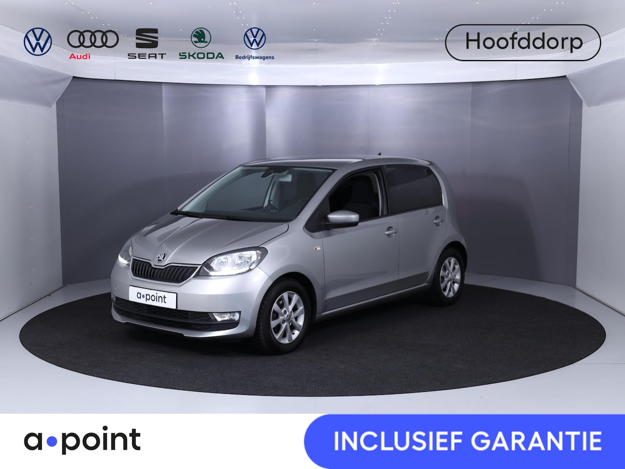 Skoda Citigo - 1.0 Greentech Ambition 60pk 5bak| airco| LM-velgen| extra getint glas| cruisecontrol - AutoWereld.nl