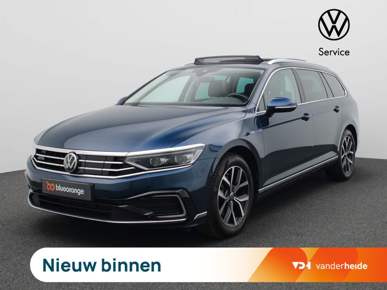 Volkswagen Passat Variant - 1.4 TSI PHEV GTE Business 218PK DSG Matrix led, 360gr. camera, adaptive cruise, lederen be - AutoWereld.nl