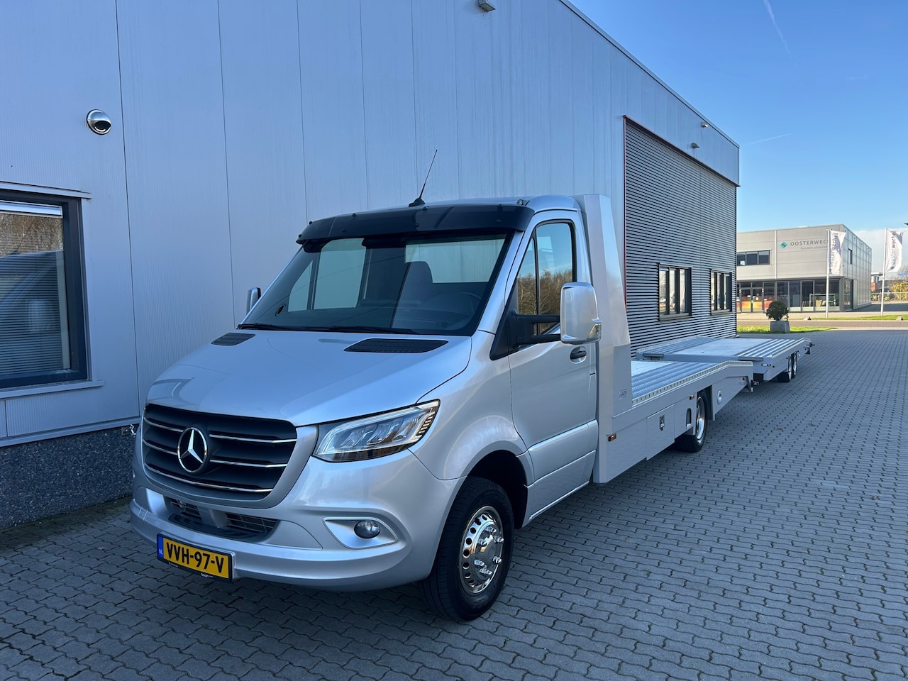 Mercedes-Benz Sprinter - 519 Tijhof Oprijwagen Luchtvering - AutoWereld.nl