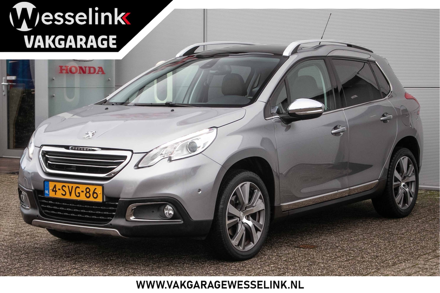 Peugeot 2008 - 1.6 VTi Féline All-in rijklaarprijs | Dealerond. | Panodak | Nav | Cruise | Park.ass. | Tr - AutoWereld.nl