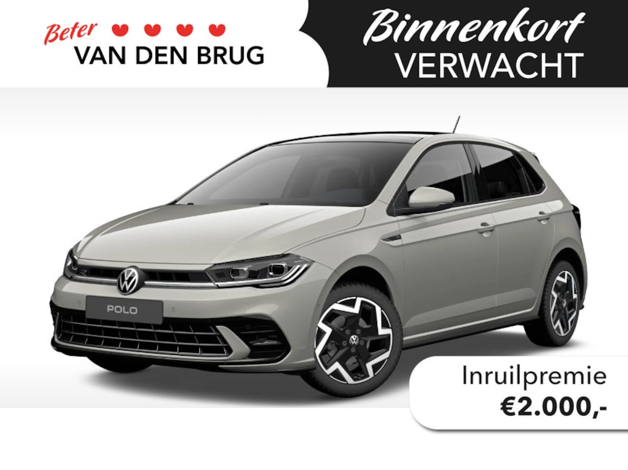 Volkswagen Polo - 1.0 TSI R-Line Edition | Pano dak | Navigatie | Stoelverwarming | Camera | 17" inch lm vel - AutoWereld.nl