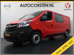 Opel Vivaro - D126PK 5pers. Dubbele Cabine L2H1 Navi Camera PDC Airco Cruise Controle Trekhaak DAB Multi