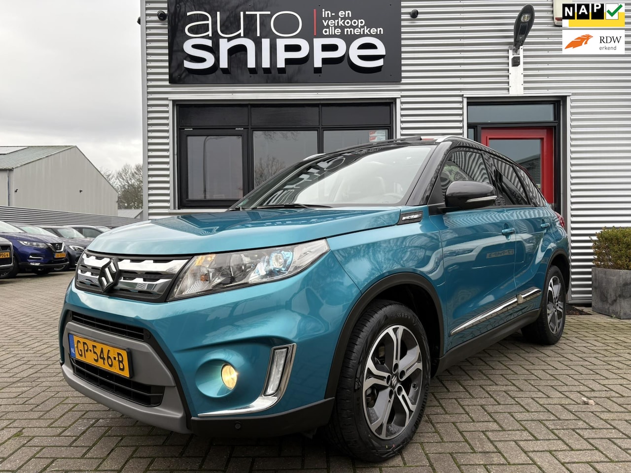 Suzuki Vitara - 1.6 High Executive -ADAP. CRUISE-CLIMA-STOELVERWARMING-OPEN DAK-KEYLESS-1STE EIGENAAR!-DEA - AutoWereld.nl