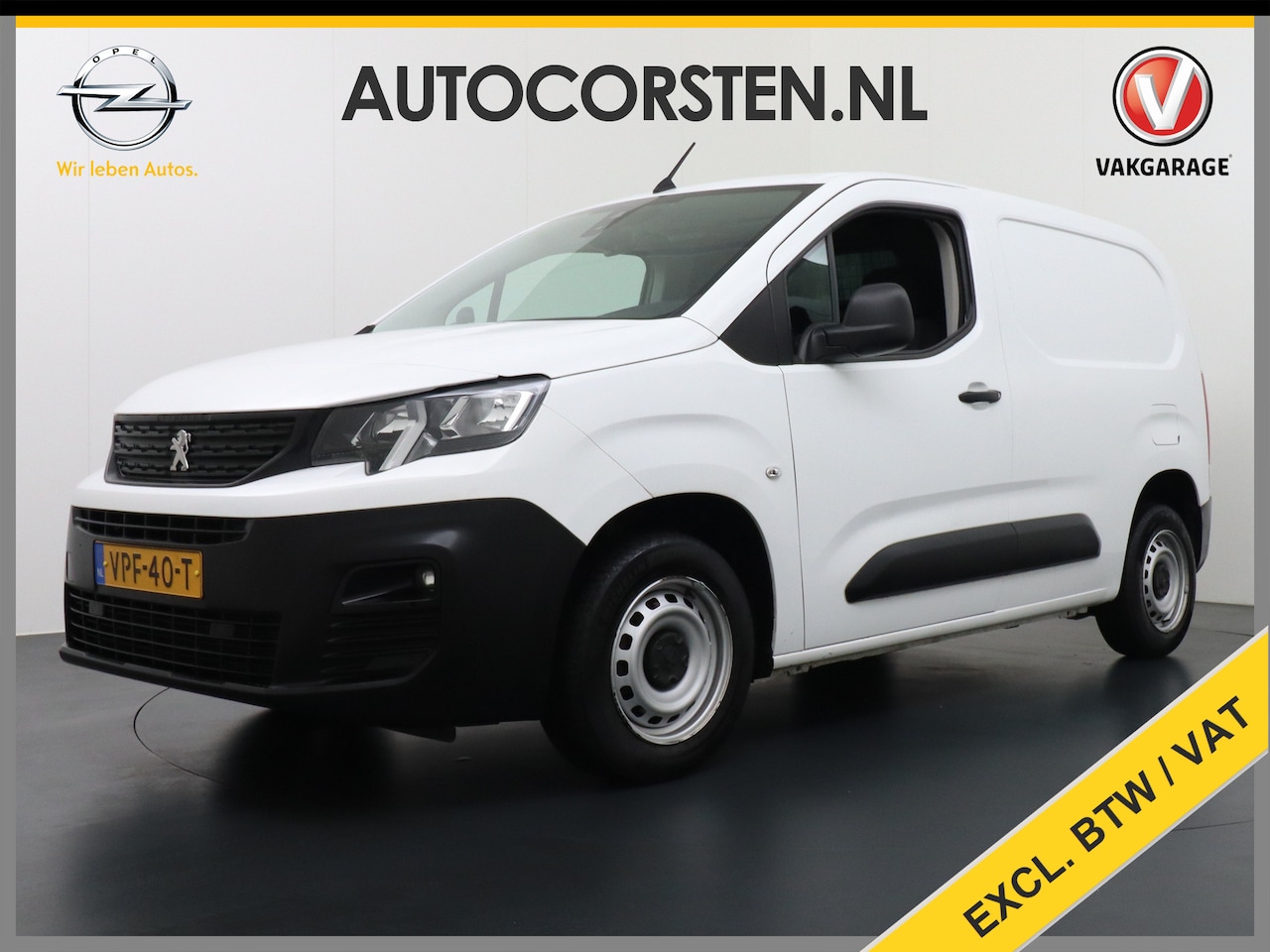 Peugeot Partner - 1.5 BlueHDI Premium Android Auto Apple Carplay Airco Cruise Control Pdc DAB Bluetooth Cark - AutoWereld.nl