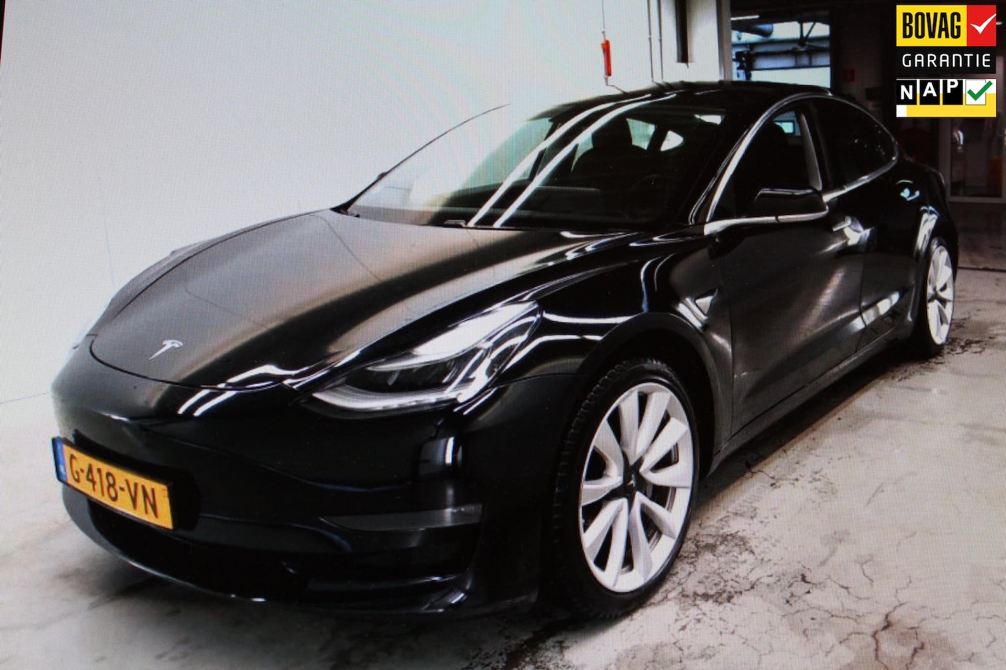 Tesla Model 3 - Long Range RWD Long Range AWD 75 kWh TREKHAAK / 19"LM / AUTOPILOT / PANODAK / LEER / INCL. BTW - AutoWereld.nl