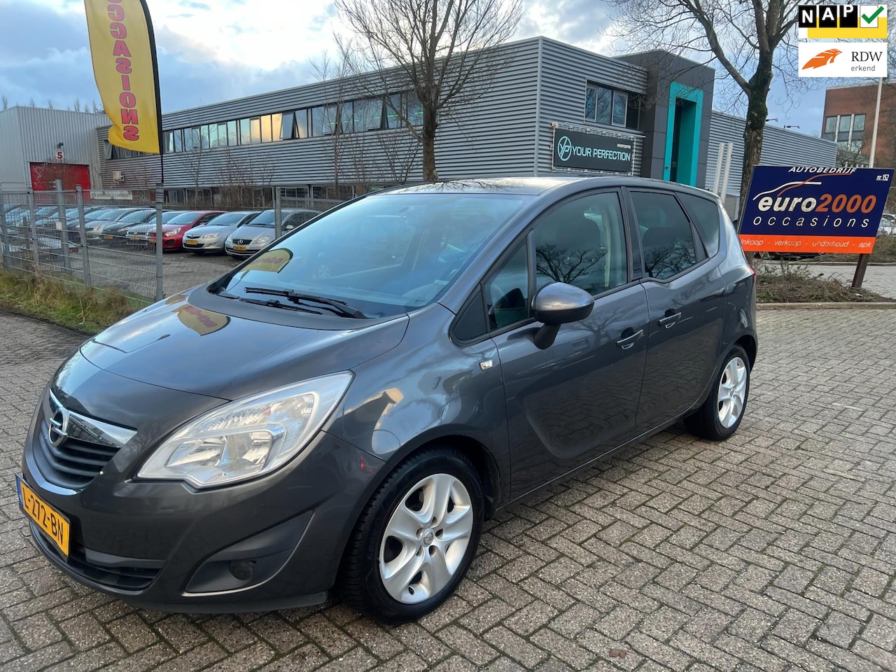 Opel Meriva - 1.4 Cosmo - AIRCO - TREKHAAK - NAP ! - AutoWereld.nl