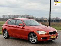 BMW 1-serie - 120d High Executive Automaat| Navi| Cruise| Lmv| Boekjes