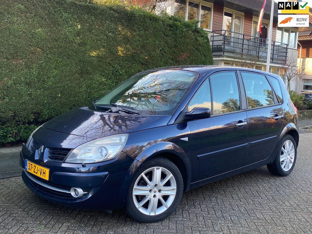 Renault Scénic - 2.0-16V LPG G3/RIJDT SUPER/XENON/LEER/PDC/APK - AutoWereld.nl